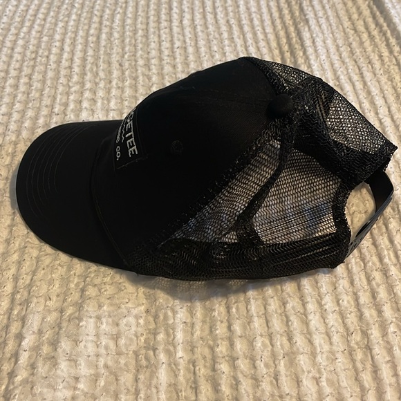 New Serengetee Embroidered Graphic Black Adjustable Baseball Hat One Size - Picture 2 of 3